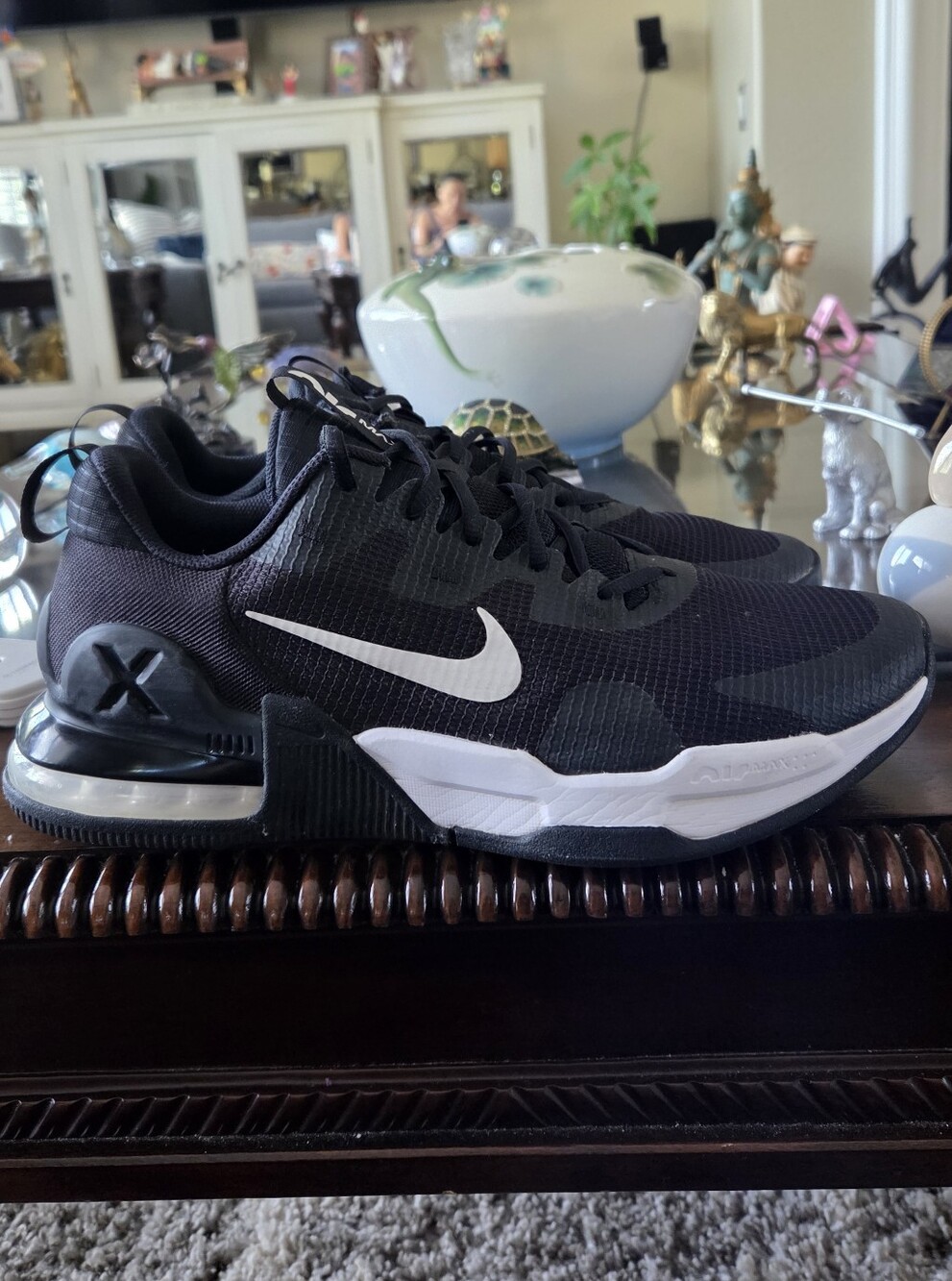 Nike Air Max Alpha Men’s Black & White Running Sneakers